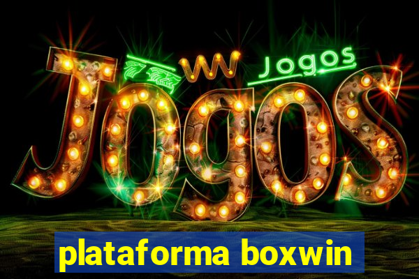 plataforma boxwin